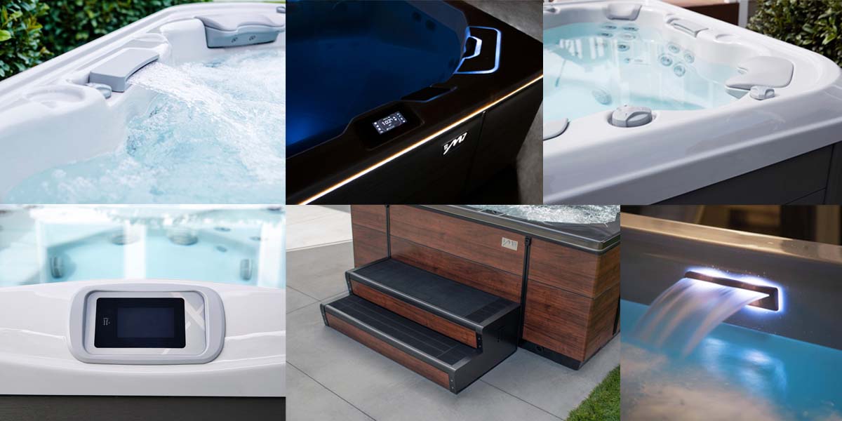 Bullfrog Spas ulkoporealtaat ja valikoima varusteita